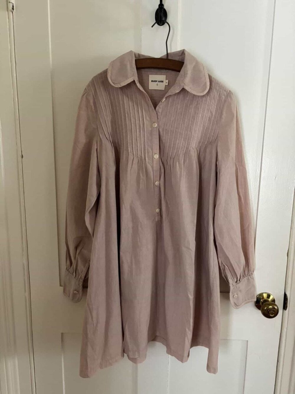 Painter's Dress in Lilac